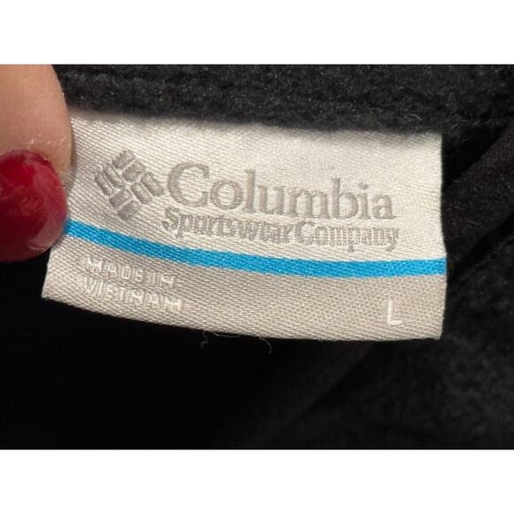 Columbia PFG Black 1/4 Zip Fleece Pullover - Women's Size L - Picture 5 of 7